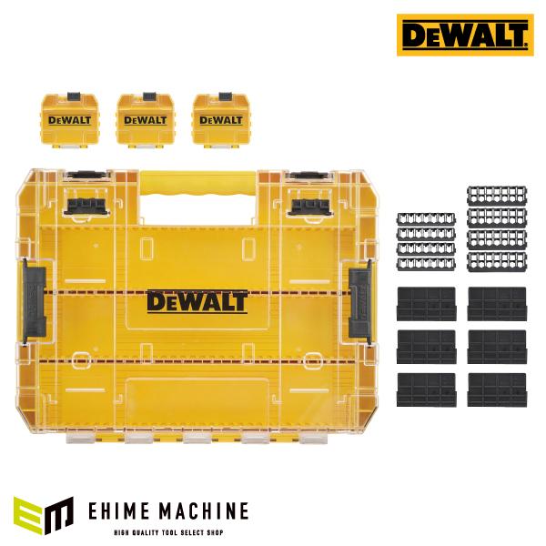 タフケースシリーズビットケース、小物ケースですタフケース(中)を上に重ねてロックできます。タフケース(大)を重ねて連結することも可能です。ティースタックの上に重ねて連結することも可能です。  （特長）持ち運びに便利なハンドル付きの大サイズの...