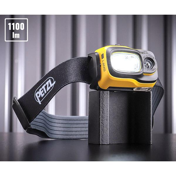 PETZL（ペツル） 日本正規品 スイフトRLプロ ヘッドライト 1100