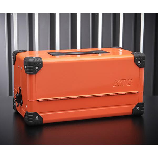 KTC 両開きメタルケース オレンジ EK-10ACR 工具箱 SK SALE 2023 SK