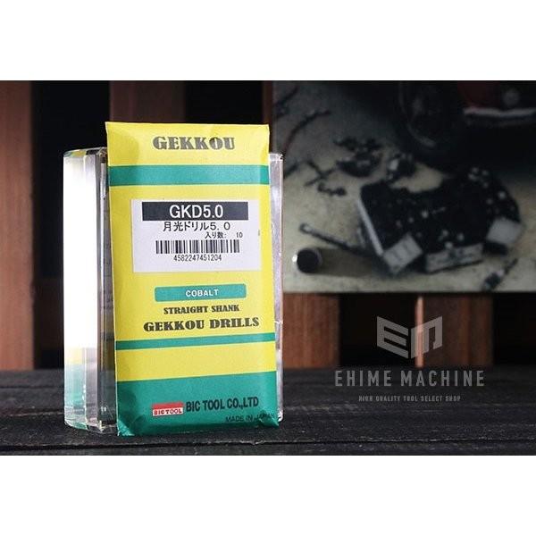 BIC TOOL 月光ドリル 10本入 5.0mm GKD5.0 : gkd5o0 : エヒメマシン 2  