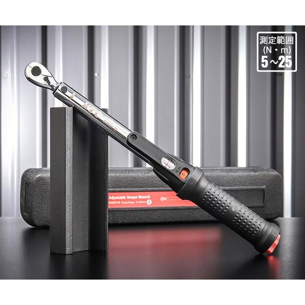 他サイト： KTC 6.3sq. プレセット型 トルクレンチ GW025-02 測定範囲5〜25N・ｍ 工具の商品画像