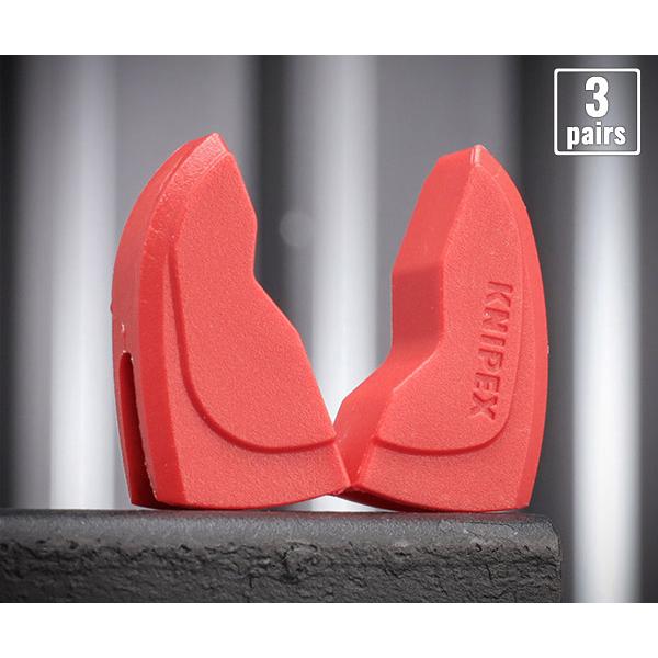 プラスチック製保護爪3組で構成されるセット。 丸いワークピースを傷から守るのに最適です。 保護ジョーは、ツールのすべての歯をカバーすることで損傷を防止します。 グリップジョーに簡単かつ確実に装着でき、しっかりとホールドします。 滑らかなグリ...