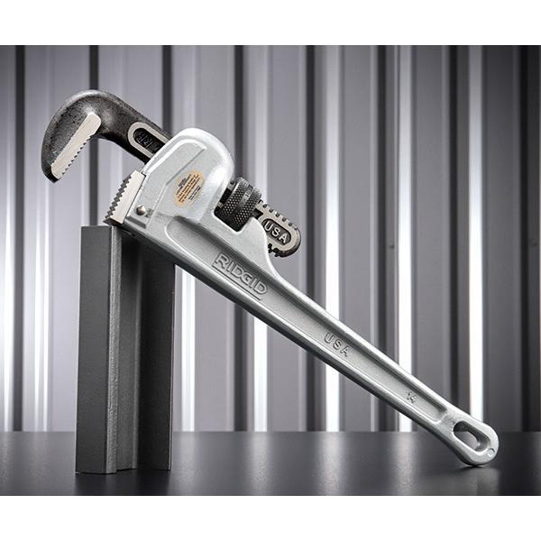 RIDGID リジッド 31095 814 アルミストレートパイプレンチ 全長350mm
