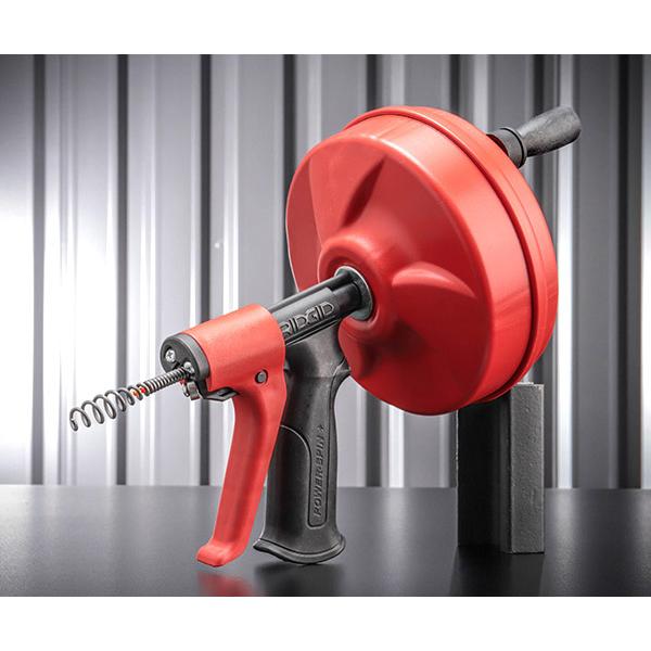 heeページサイズ38一枚 RIDGID ドレンクリーナー パワースピン+ 57043 : エヒメマシン 39