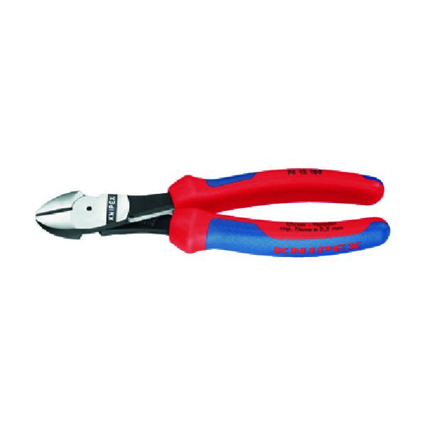 他サイト： 日本正規品 クニペックス バネ付強力型斜ニッパー (7412-180)(4003773060192) 業務向け KNIPEXの商品画像