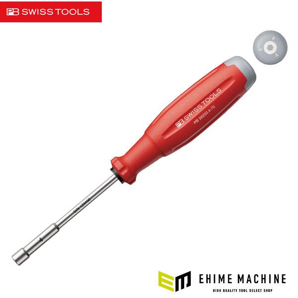 日本正規品 PBスイスツールズ スイスグリップEVO ナットドライバー 4mm (38200.4-70)(7610733295852) 新世代 スイスグリップEVO