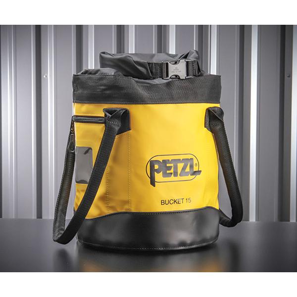日本正規品 ペツル バックパック バケット 15 イエロー ロープバッグ 容量15L (S001AA00)(3342540837935) PETZL