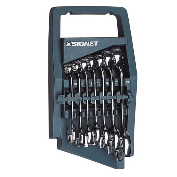 シグネット 7PC スタビーコンビネーションレンチセット (mm) (30377)(4712818991116) SIGNET