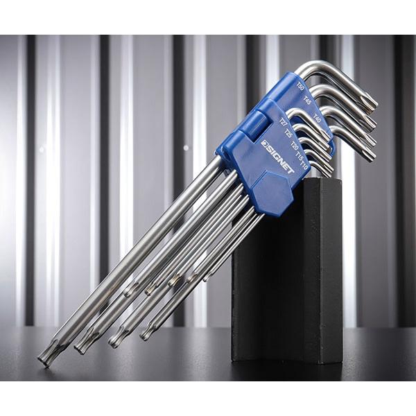 【10月の特価品】シグネット 9PCS ロング ボールヘクスローブレンチセット (35231) SIGNET