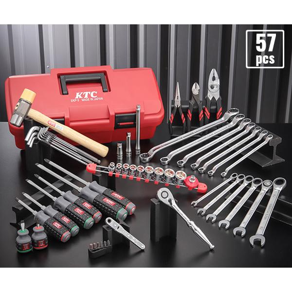 KTC SK35921PSEM 9.5sq. 57点オリジナルツールセット ギアレンチ・EKP