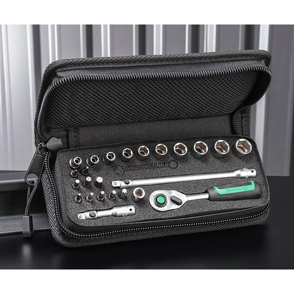 STAHLWILLE（スタビレー） 日本正規品 (1/4SQ)ソケットレンチセット 