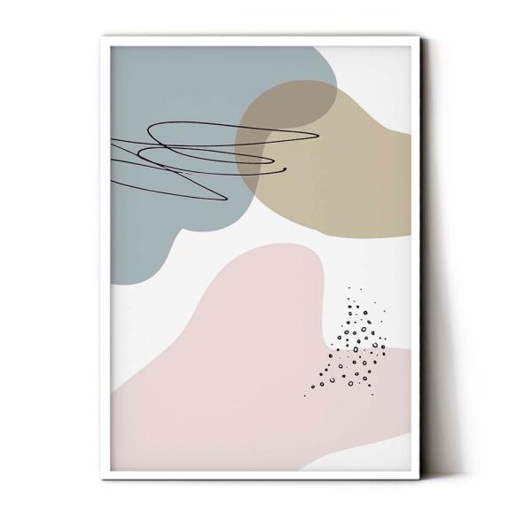 オリジナル　北欧ポスター ehina_dp-abstract348