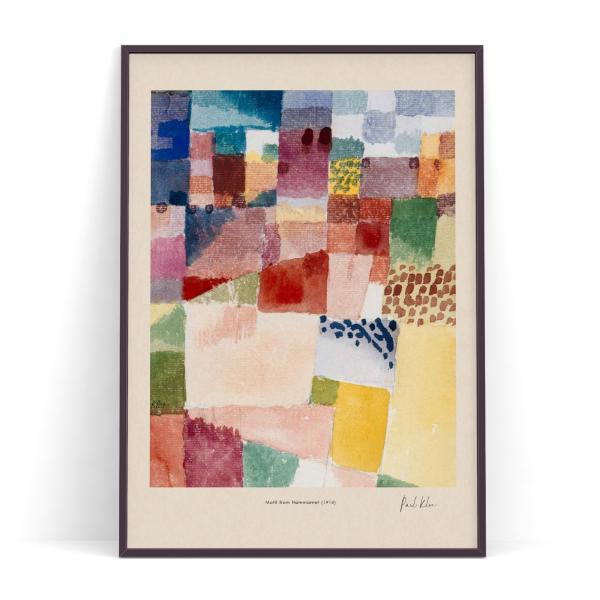 パウル・クレー　高級額縁　ゴールド　ヴィンテージ　60x50 パウル・クレー 高級額縁 ゴールド ヴィンテージ 60x50 パウル