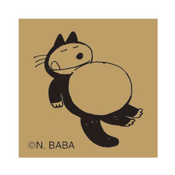 11ぴきのねこ 木製スタンプ ねこおなか ネコ 猫 馬場 のぼる グッズ