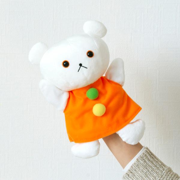 しろくまちゃん ハンドパペット わかやまけん こぐまちゃん ぬいぐるみ プレゼント グッズ