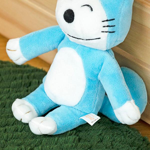 11ぴきのねこ ぬいぐるみS ブルー にんぎょう 人形 馬場のぼる 11ぴき