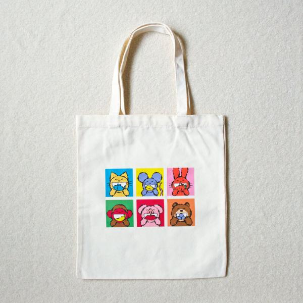 もぐもぐもぐ トートバッグ 絵本ナビオリジナルグッズ 絵本 グッズ