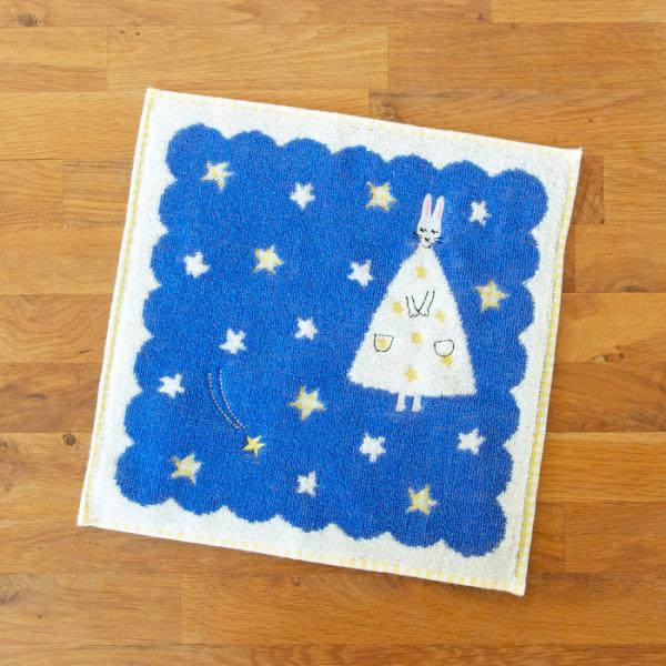 わたしのワンピース プチタオル ほしのもよう 絵本 グッズ 西巻茅子 手拭き