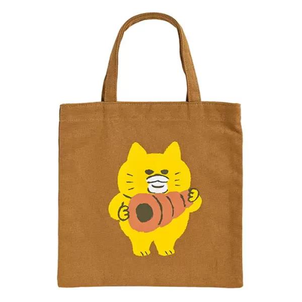 ノラネコぐんだん ミニトート パンこうじょう 絵本 猫 かわいい バッグ グッズ