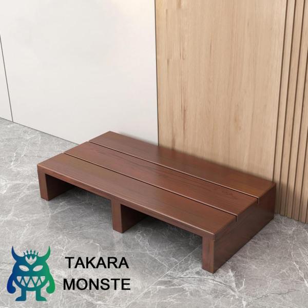 玄関台木製 玄関踏み台 ステップ段差 幅60/80cm ステップ 補助台 おしゃれ 靴収納 滑り止めマット 耐荷重200kg キッチンやバルコニーに最適 完成品