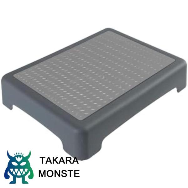 【小型タイプ＆段差解消】上質なポリプロピレン製、本体は幅43×奥行き33×高さ9cm、省スペースの玄関にも最適なサイズです。ちょうどいい9cmの高さ、玄関や床の段差が解消でき、また、車の乗り降り自由になれる。【滑り止め＆衛生的に】表面には小...