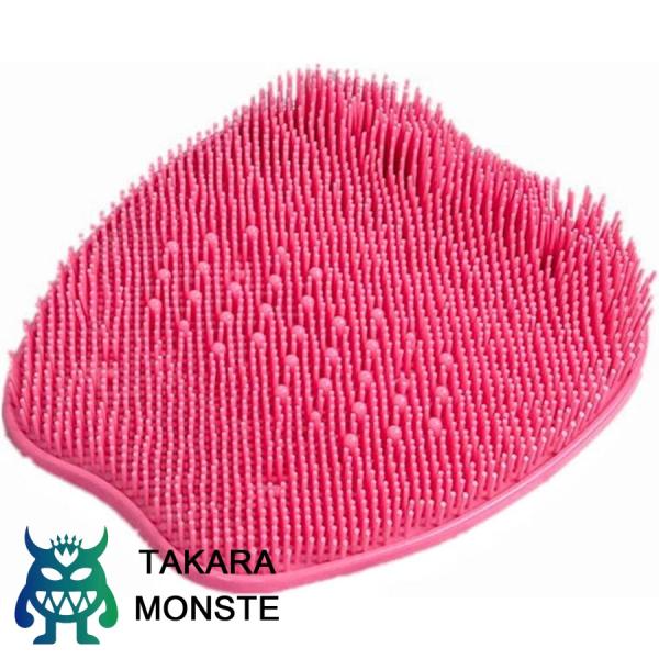 泡で足裏、指の間をキレイにするフットバスマット、古い角質を洗い流し、フレッシュな爽快感が味わえます。角質除去、血行促進、水虫予防、足の匂い消しなどを改善できる健康グッズ。マッサージマットの足洗いマットの中央に太いブラシがあり、足裏の色々なツ...