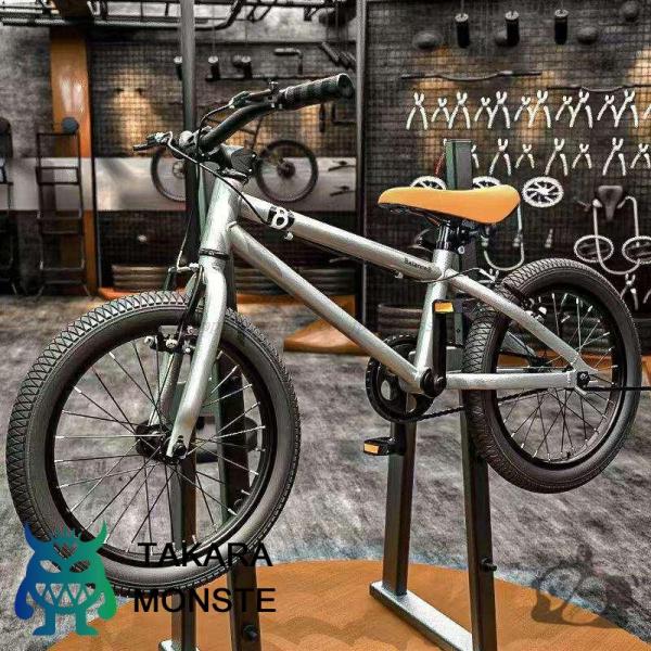 【高品質素材】：高性能な超高炭素鋼が特徴のクロスバイクです。軽量かつ剛性が高く、加速力やスピードに優れています。ショック吸収性に優れたフレームにより長時間のライドでも疲れにくく快適です。【サイズガイド】16インチの子供用マウンテンバイクスー...