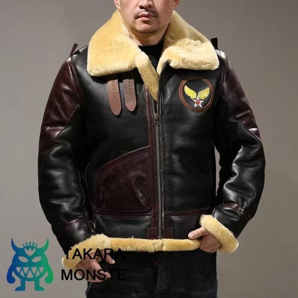 高級感満載◇ 復刻40's TYPE B-3 ムートンフライトジャケット WWII B