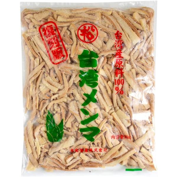 原材料/商品内容：メンマ（台湾製造）、食塩原産国名：日本商品説明：塩が少ないタイプの台湾メンマです。メンマ特有の風味を残しています