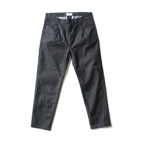美品　スティルバイハンド ワンタック テーパード デニム パンツ スラックス STILL BY HAND (スティルバイハンド) [ DN0393 ] ワンタック