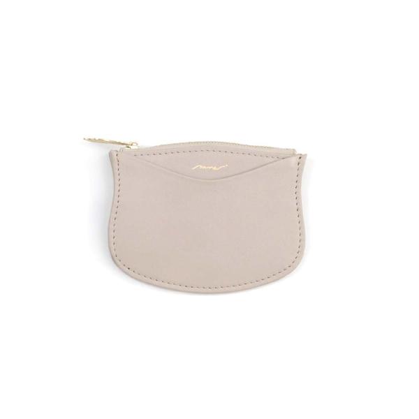 mnoi ムノイ Slim wallet arch ミニ財布 ケース ピンクグレー 日本製 財布 ミニ 小さい 小銭入れ 人気 本革 無地 レザー スリム ウォレット ピンク グレー ギフト 贈り物 プレゼント mnoi ムノイ Slim wallet arch ミニ財布 コインケース ピンクグレー