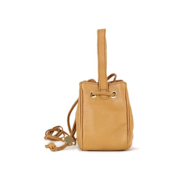 POMTATA ポンタタ P2580 QUE 2WAY SHOULDER ブロンド 121-3842 トートバッグ レザー 本革 日本製 無地 茶 ライトブラウン 巾着バッグ ショルダーバッグ ハンド… POMTATA（ポンタタ） P2580 QUE 2WAY SHOULDER ブロンド 121-3842