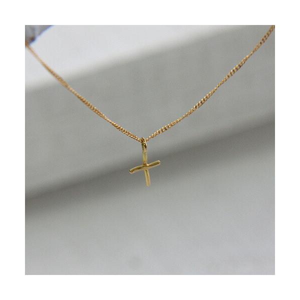 hirondelle et pepin　クロス　ネックレス　K18 限定 hirondelle et pepin（イロンデール エ ペパン） k18 hn-8-8-184