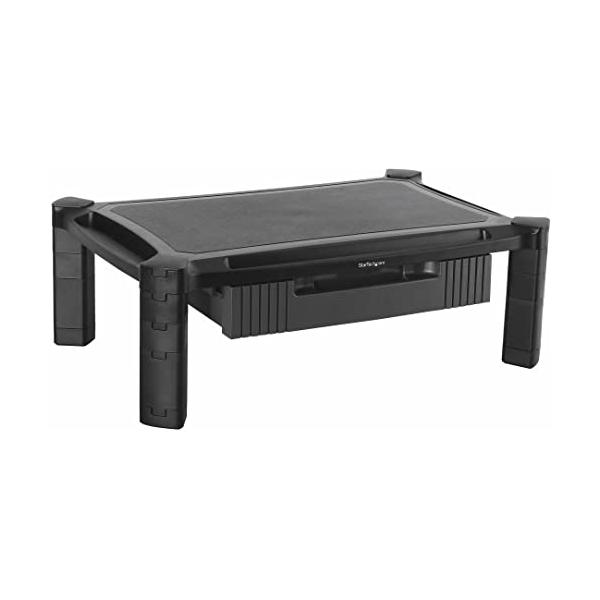 ※併売のため、在庫切れの際はご了承ください。発送委託により倉庫業者がお届けする場合がございます※手軽にデスクに追加できる高さ調節可能大型モニタスタンド（500mm x 330 mm）13インチから32インチ、重さ10kgまでのモニタに対応段...