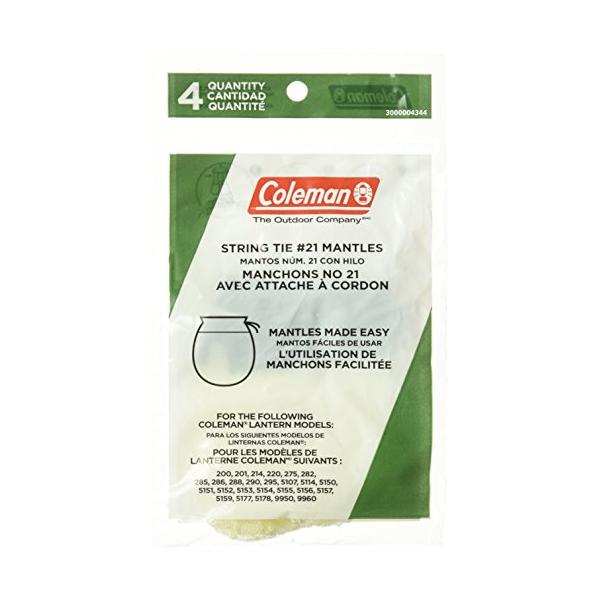 ※併売のため、在庫切れの際はご了承ください。発送委託により倉庫業者がお届けする場合がございます※コールマンランタンの殆どの機種に対応。純正マントル。