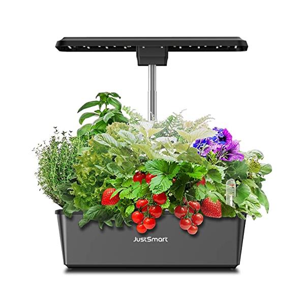 ※併売のため、在庫切れの際はご了承ください。発送委託により倉庫業者がお届けする場合がございます※12個バスケットキットと20インチの成長高さ：水耕栽培システムの照明部分の高さは、成長段階の異なる野菜に合わせて調整でき、野菜がLEDランプのエ...