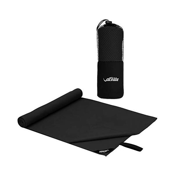 ※併売のため、在庫切れの際はご了承ください。発送委託により倉庫業者がお届けする場合がございます※【素材 サイズ】100%超極細繊維 サイズ:80*38cm 収納袋1枚 色:ブラック【超吸水 速乾】100%超極細繊維生地ですので、吸水率が強い...