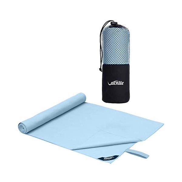 ※併売のため、在庫切れの際はご了承ください。発送委託により倉庫業者がお届けする場合がございます※【素材 サイズ】100%超極細繊維 サイズ:152*78cm 収納袋1枚 色:水色 新たなロゴ変更中ため、ロゴが異なる場合があります。製品が同じ...