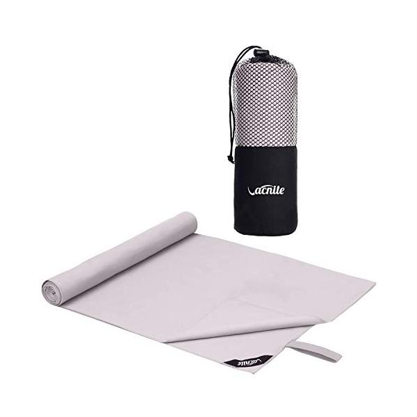 ※併売のため、在庫切れの際はご了承ください。発送委託により倉庫業者がお届けする場合がございます※【素材 サイズ】100%超極細繊維 サイズ:80*38cm 収納袋1枚 色:グレー【超吸水 速乾】100%超極細繊維生地ですので、吸水率が強いで...