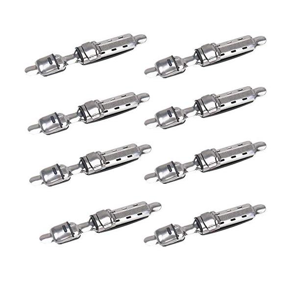 ※併売のため、在庫切れの際はご了承ください。発送委託により倉庫業者がお届けする場合がございます※【セット内容】8個リールシート。21g/個。カラー : シルバー、ブラック。【材質】高品質ステンレス製、容易に壊れたり、変形したり、破損したりす...