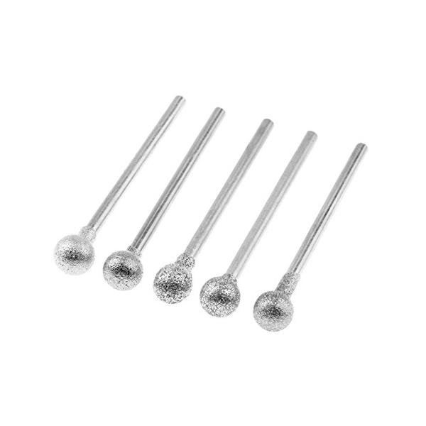 ※併売のため、在庫切れの際はご了承ください。発送委託により倉庫業者がお届けする場合がございます※製品名：ダイヤモンド 研磨ヘッド 素材：ダイヤモンド+金属仕様：シャンク径：2.35mm（0.1インチ）。 ヘッド直径：6mm（0.24インチ）...