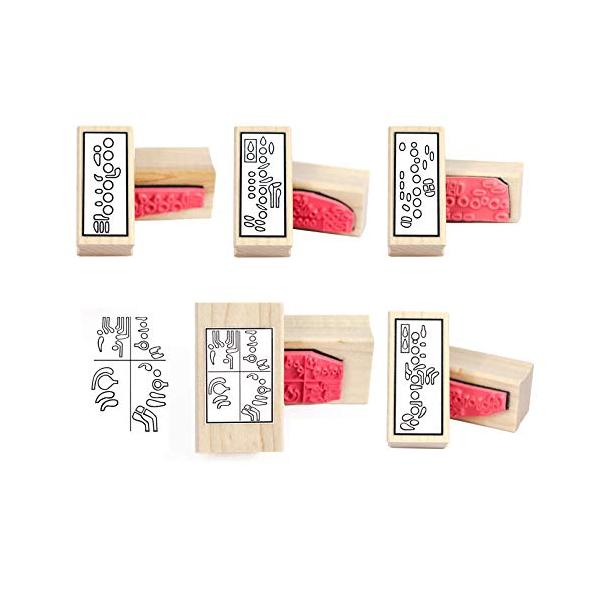 ※併売のため、在庫切れの際はご了承ください。発送委託により倉庫業者がお届けする場合がございます※簡単で便利！しかも時間を大幅に短縮！！５種類のスタンプが一緒になったお得なセットです。しかもスタンプパッド込み！楽譜やノート、好きなところに押印...