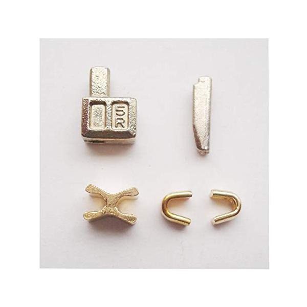 ※併売のため、在庫切れの際はご了承ください。発送委託により倉庫業者がお届けする場合がございます※材料は真鍮と合金ジッパー修理縫製ツール、ハンドバッグジッパースライダー、服ジッパー交換金属ジッパーと樹脂ジッパーに使用できますあなたは2セットを...