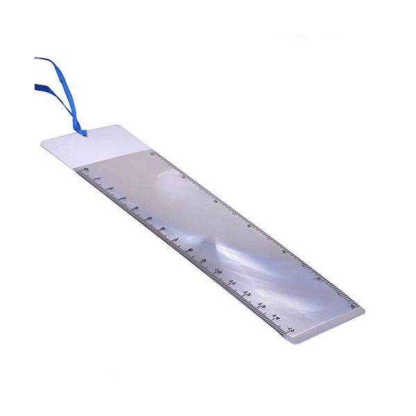 ※併売のため、在庫切れの際はご了承ください。発送委託により倉庫業者がお届けする場合がございます※定規付しおり拡大鏡 レンズ 3倍材質：pvcサイズ：190x65x0.5(mm)重さ：14ｇ3倍拡大鏡で,新聞、書類、地図、電子部品、写真、など...