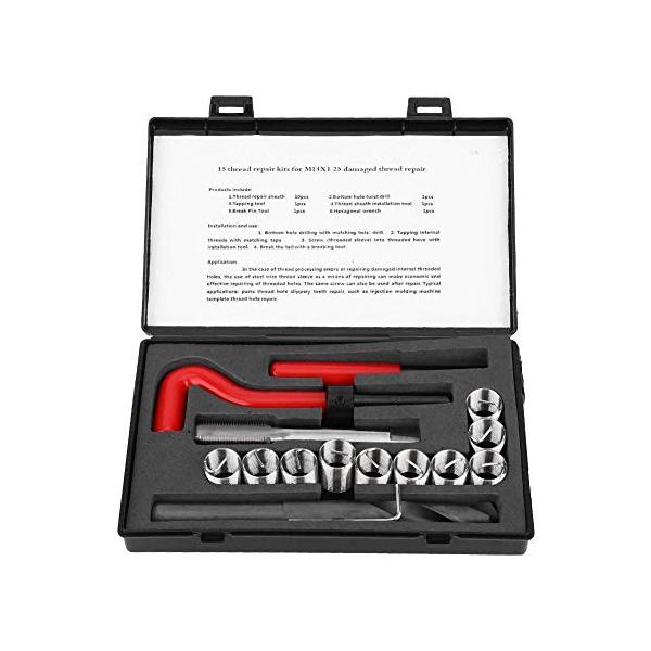 ※併売のため、在庫切れの際はご了承ください。発送委託により倉庫業者がお届けする場合がございます※ねじ付きインサートは、アルミニウム合金などのワークピースのねじ穴に配置され、高強度、耐摩耗性、高精度の標準雌ねじを形成します。高電圧開閉装置、マ...