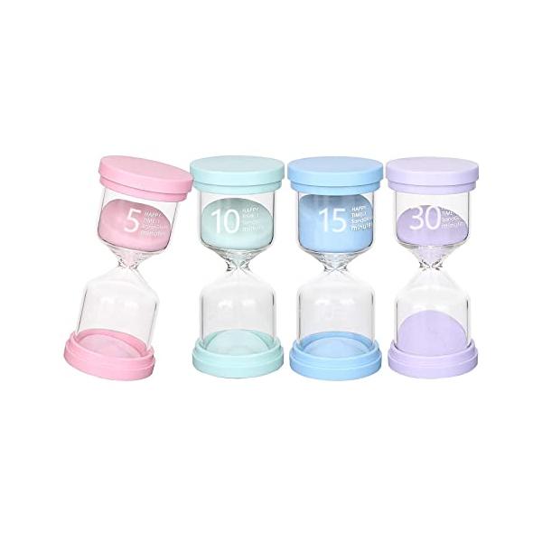 ※併売のため、在庫切れの際はご了承ください。発送委託により倉庫業者がお届けする場合がございます※【砂時計タイマーセット】製品には、5分、10分、15分、30分の砂時計タイマーという4つの異なる色の砂時計タイマーが含まれています。耐久性のある...