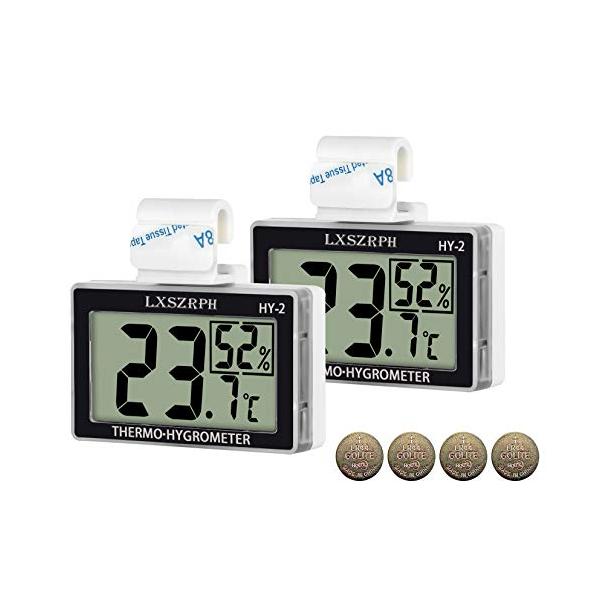 ※併売のため、在庫切れの際はご了承ください。発送委託により倉庫業者がお届けする場合がございます※【温度/湿度/表示】HD液晶画面に温度と湿度を表示してくれるデジタル爬虫類温度計湿度計。小さくても画面が大きめに設計されているため、とても見やす...