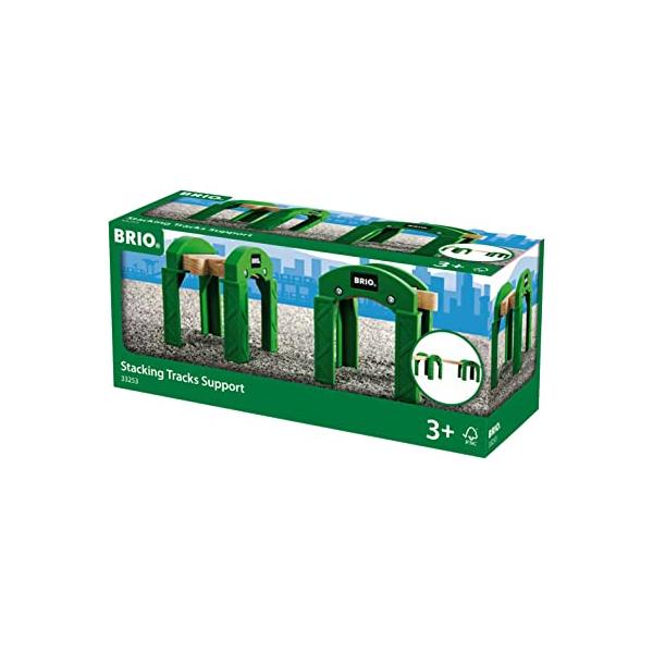 ※併売のため、在庫切れの際はご了承ください。発送委託により倉庫業者がお届けする場合がございます※積み上げて2層以上のレイアウトが作れるBRIO(ブリオ)の積み上げサポートです。高さが73mmです。お手持ちののBRIO (ブリオ)レールウェイ...