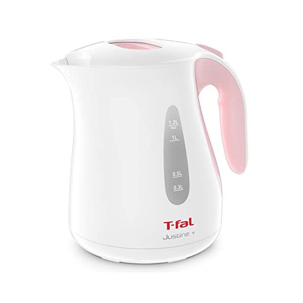 ティファール 電気ケトル1.2L ジャスティン プラス　シュガーピンク