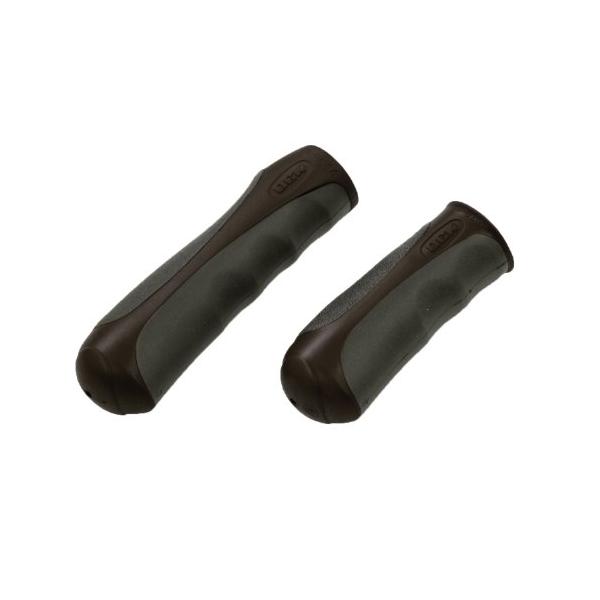 ※併売のため、在庫切れの際はご了承ください。発送委託により倉庫業者がお届けする場合がございます※OGK グリップ AG-021 ロング&amp;ハーフ こげ茶/ブラック製品サイズ:(約)ロング/ハンドル径22.2×全長115mm、ハーフ/ハ...